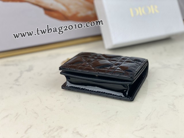 Dior专柜新款钱包迪奥高仿原单lady牛皮零钱包卡包 djfk1585